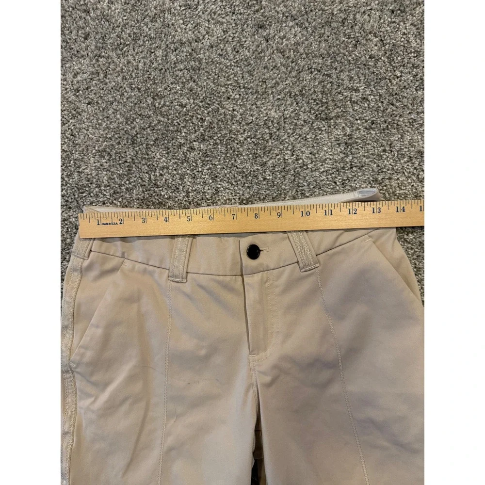 Lululemon‎ Athletica Tan Shorts Size 4 Casual Golf Walking